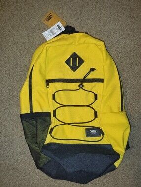 Vans Snag Backpack – Yellow & Black (New w/ Tags)